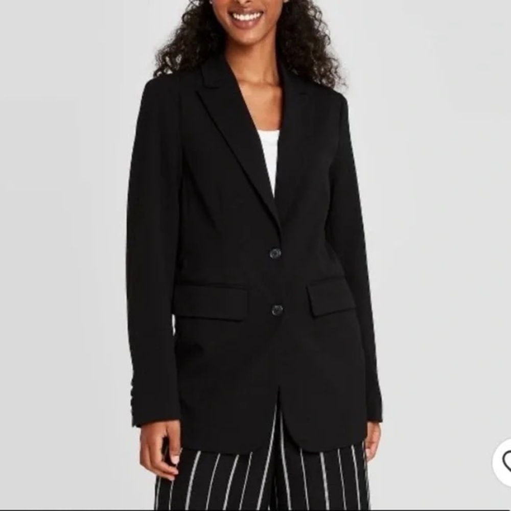 A New Day Oversized Black Blazer